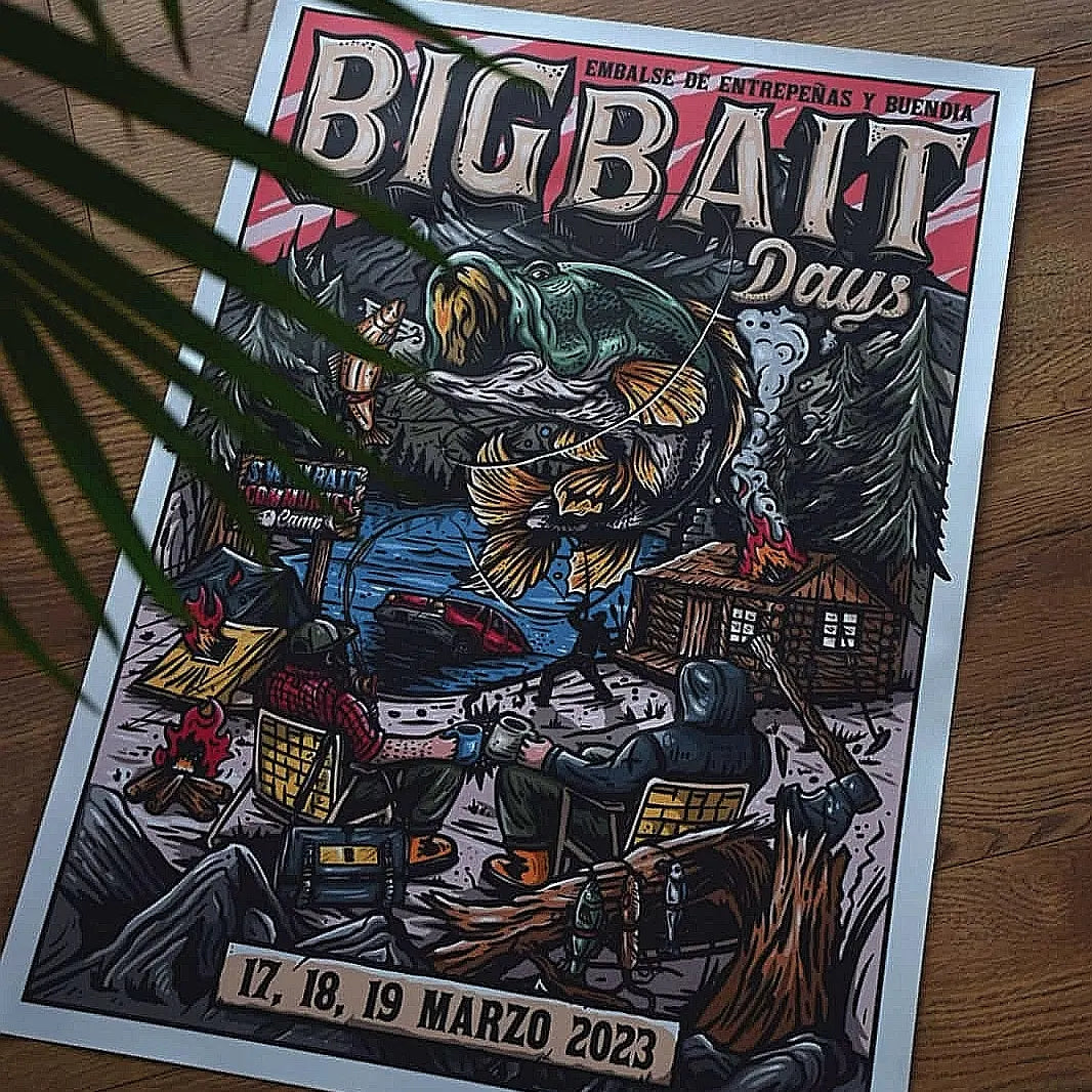 POSTER BIG BAIT DAYS PVC